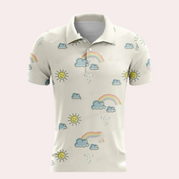 Sommerliches Herrenpoloshirt mit komfortablem Schnitt – Sven