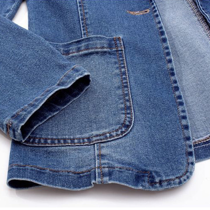 Damen Jeansblazer mit elegantem Schnitt – Nora Herbstedition