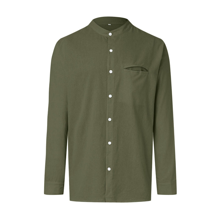 Stilvolles Herbsthemd in Übergröße für Herren – Hayes