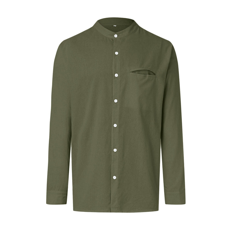 Stilvolles Herbsthemd in Übergröße für Herren – Hayes