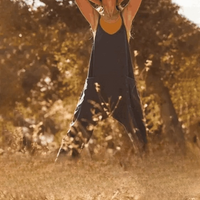 Locker & Stylisch Damen Jumpsuit mit Seitentaschen – Narelle