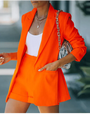 Herbstlicher Blazer-Zweiteiler mit Shorts – Vielseitig & Stilvoll – Larissa