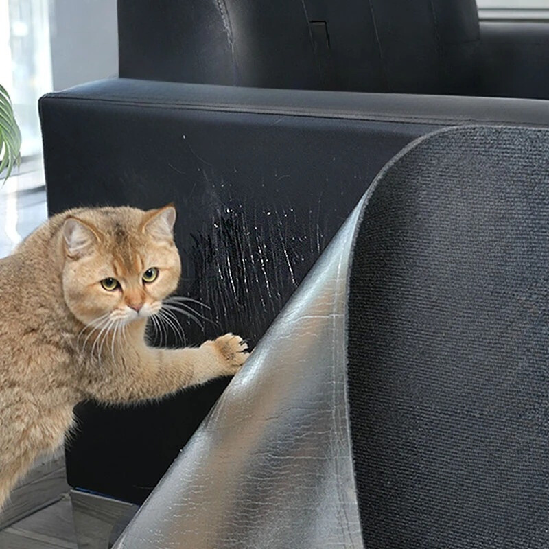 Selbstklebende Kratzmatte für Katzen (2+1 kostenlos) – ScratchStop