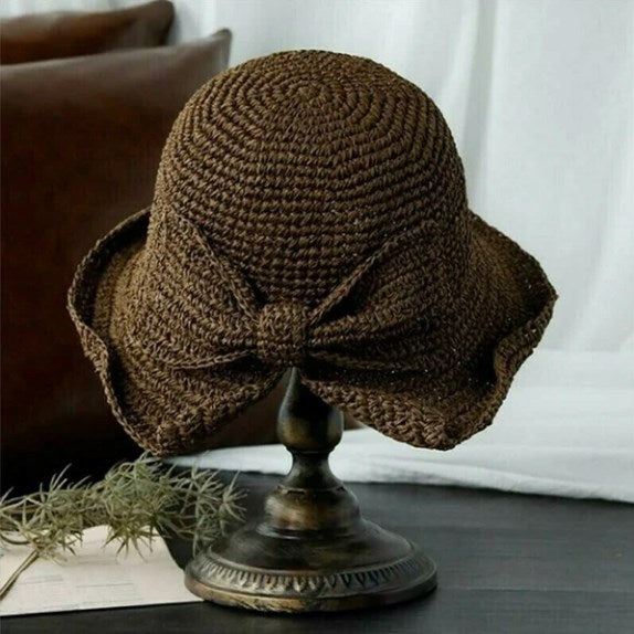 Herbstliche Trendhüte mit geschwungener Krempe (1+1 Gratis) – WaveShade Duo