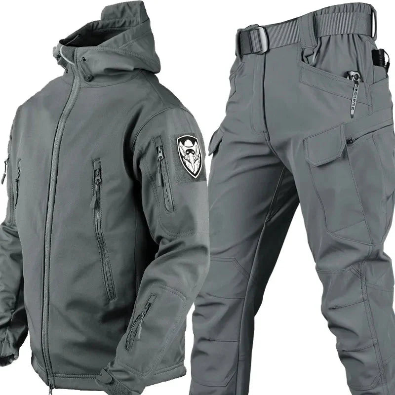 Taktisches Outdoor-Set für Herren mit Jacke & Hose – Cedric
