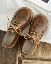 Herbstliche Retro Oxford Schuhe für Damen – Isadora