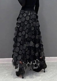 Schwingender Herbstrock mit Punkten – Maëlle