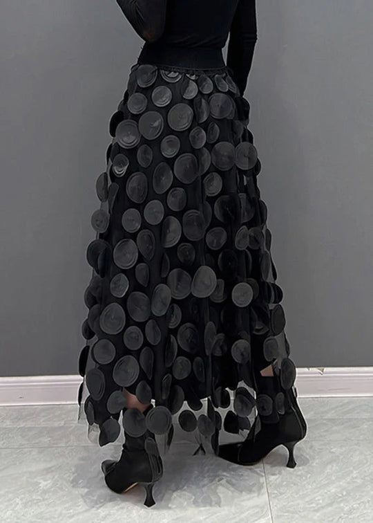 Schwingender Herbstrock mit Punkten – Maëlle