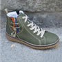 Damen & Herren Winterstiefel Vintage Design mit Isolierung & rutschfester Sohle – Norena