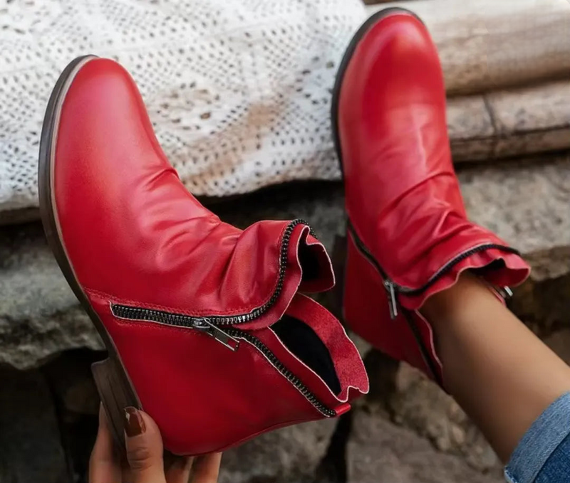 Herbstliche Damen-Stiefelette mit ergonomischem Komfort – Valeria