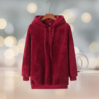 Weiche Damen Hoodiejacke für den Herbst – Amalia