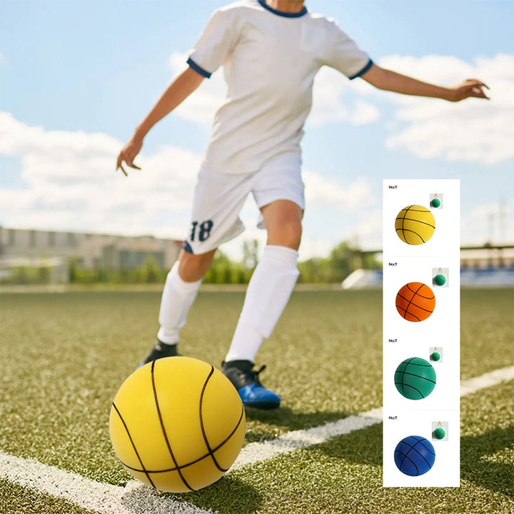 Geräuschloser Basketball aus PU-Schaum für Kinder – Silento