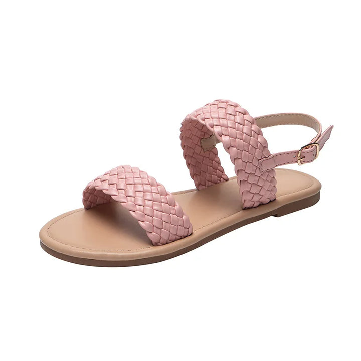 Flache Sommerschuhe mit rutschfester Sohle – Elina