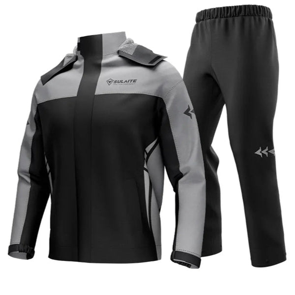 Wasserdichte Unisex Regenjacke – Herbststurm Stormex