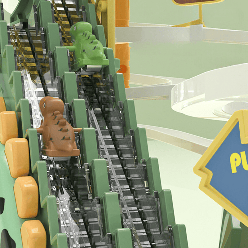 Springtrampolin mit Dinosauriermotiv – für aktives Spielvergnügen