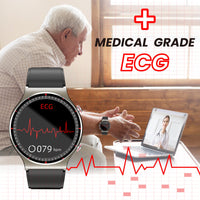 EKG Smartwatch mit Blutsauerstoff- und Herzfrequenzsensor – CardioTrack