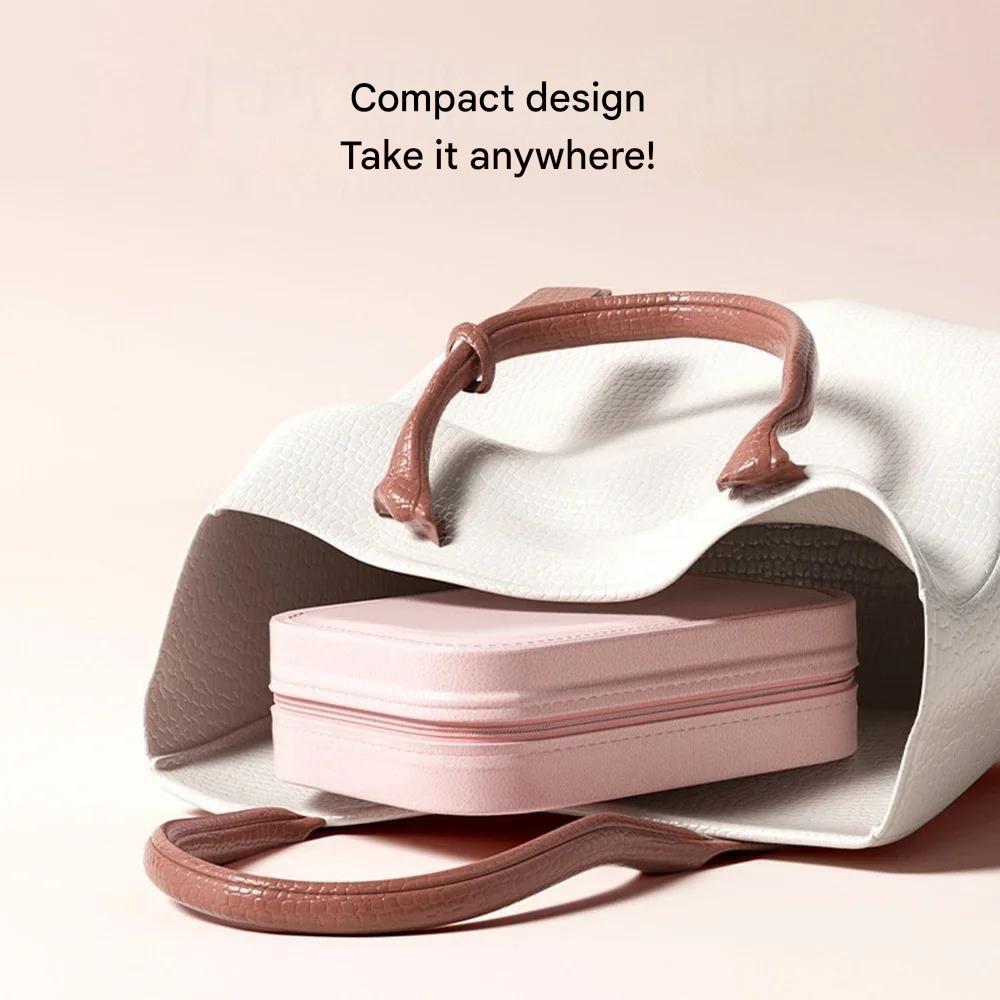 Kompakter beleuchteter Make-up-Organizer für unterwegs - Liora