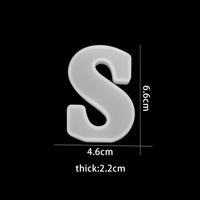 3D Silikonform zum Gießen von Schokoladenbuchstaben – BackSpaß (1+1 Gratis)