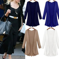 Damen Strick-Cardigan mit Rüschen – Chiara Herbstzauber