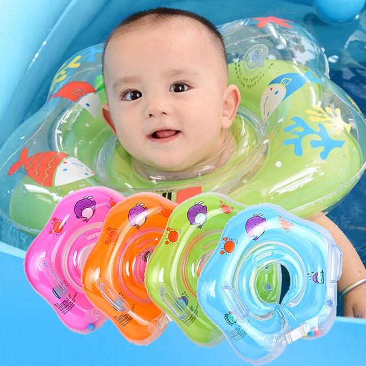Aufblasbarer Baby-Nackenschwimmring für sicheres Baden – Wasserfit (1 kaufen, 1 gratis)