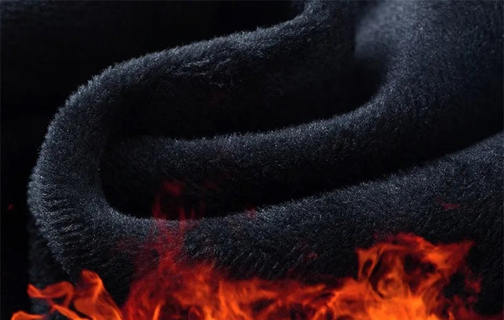 Schwarzer, feuerfester Stoff, Nahaufnahme, hitzebeständig, flammhemmend, Textilmaterial.