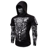 Herren-Hoodie mit integrierter Skull-Maske – Herbst-Edition ShadowX