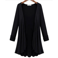 Damen-Cardigan mit Rüschen – Herbstzauber Elena