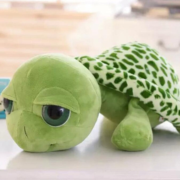 Weiches Plüsch-Schildkrötenkuscheltier mit realistischem Design – Kuschelpanzli