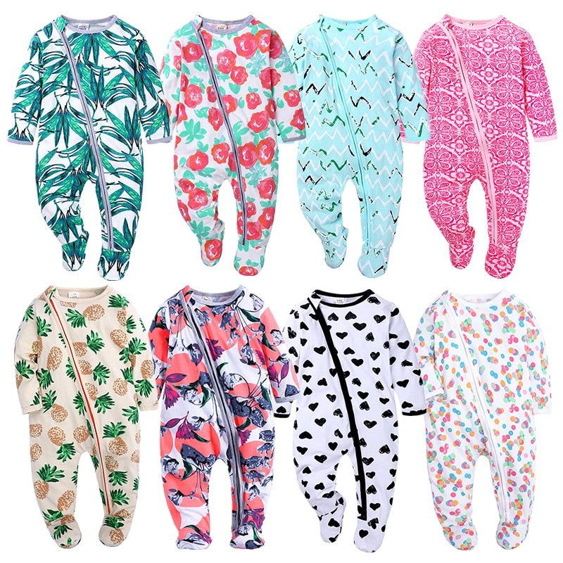 Wärmender Baby-Schlafstrampler mit Reißverschluss – KuschelWickel