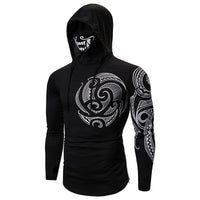 Herren-Hoodie mit integrierter Skull-Maske – Herbst-Edition ShadowX