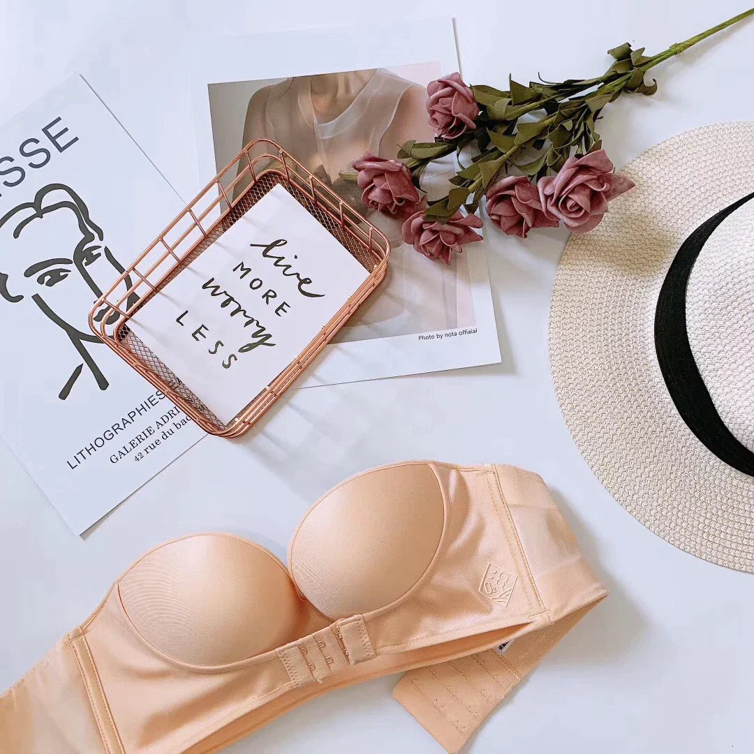 Trägerloser Push-up-BH mit Lift-Effekt – Elina