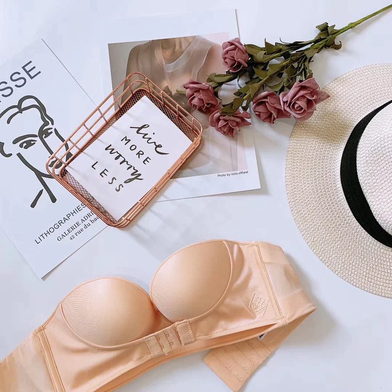 Trägerloser Push-up-BH mit Lift-Effekt – Elina