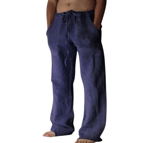 Leichte & bequeme Herren Sommerhose aus Leinen – Nilo