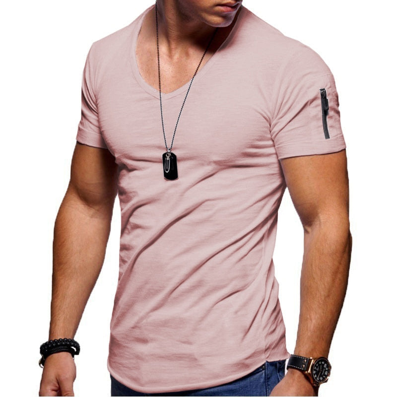 Herren V-Ausschnitt Sportshirt – Mailand