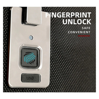 Intelligenter Fingerabdruck-Schloss Business-Reiserucksack – Diebstahlsicheres USB-Lade-Design