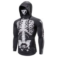 Herren-Hoodie mit integrierter Skull-Maske – Herbst-Edition ShadowX