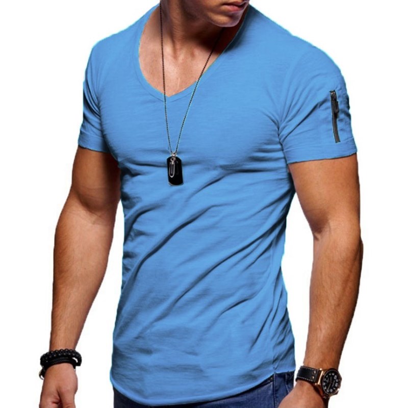 Herren V-Ausschnitt Sportshirt – Mailand