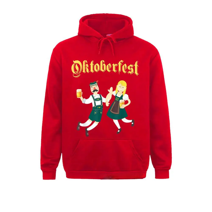 Tanzlust Hoodie mit Oktoberfest-Paar – WiesnVibes Oktoberfest 2025