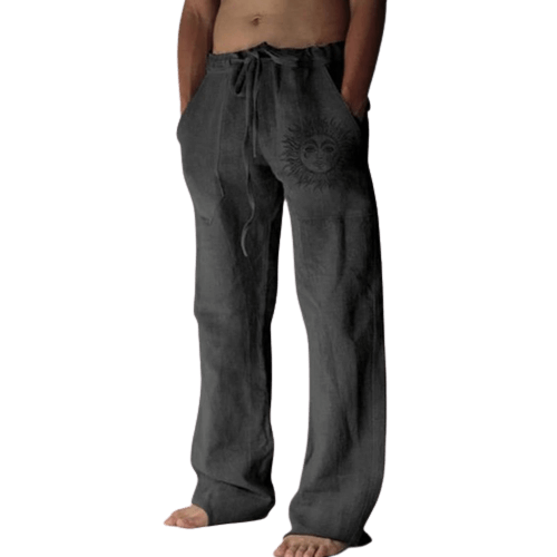 Leichte & bequeme Herren Sommerhose aus Leinen – Nilo