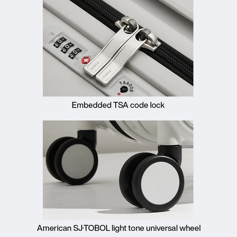 Hartschalen-Koffer mit Breitem Griff – Oslo Metropolitan