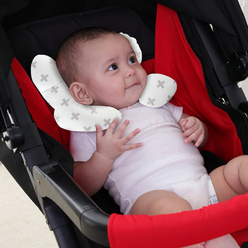 U-förmiges Baby-Nackenkissen für Reisen und Kinderwagen – Kuschelstütze