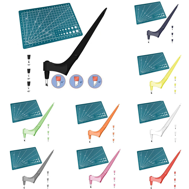 360° Bastel-Schneidewerkzeug mit rotierendem Präzisionsmesser