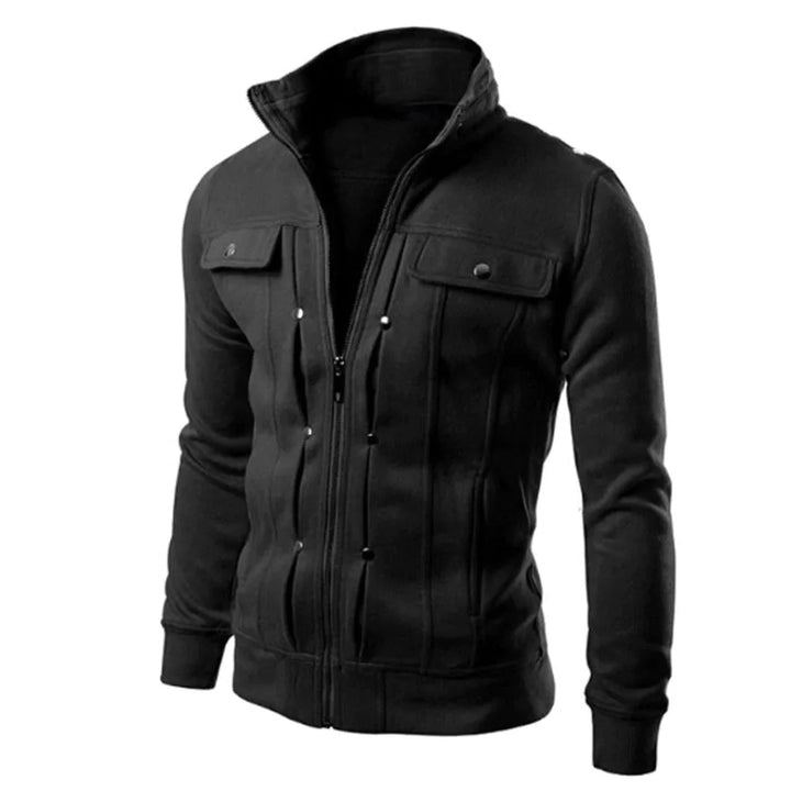 Herren Zip-Up Stehkragen-Jacke – Carlo Herbstedition