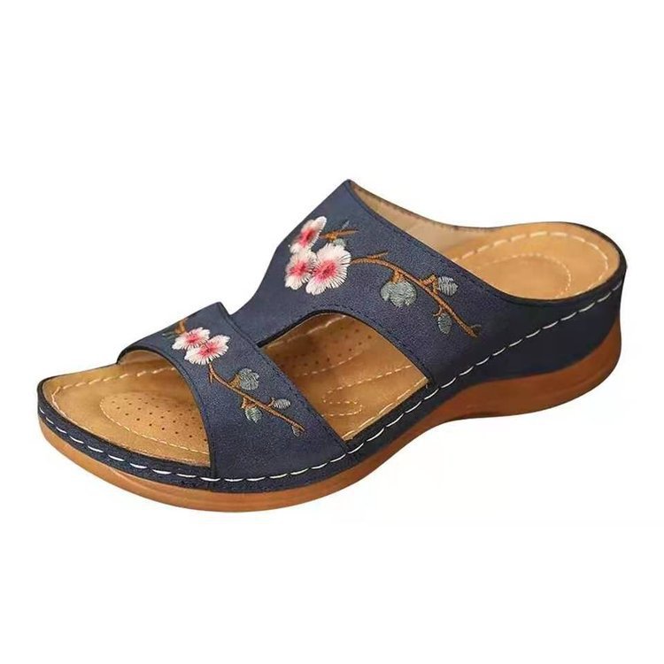 Orthopädische Blumen-Sandalen für Damen – Florina