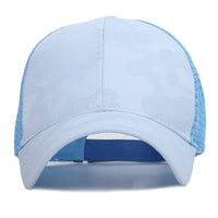 Trendige Damen Baseballcap mit Zopfloch & Klettverschluss – Leona