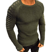 Herren-Strickpullover mit Streifendetails – Lukas Herbstedition