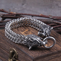 Viking Wolf Charm Armband – Ragnar