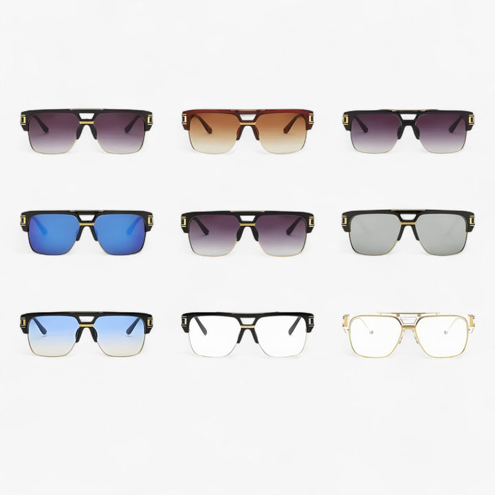 Klassische Unisex Spiegel-Sonnenbrille – Lynor