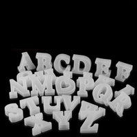 3D Silikonform zum Gießen von Schokoladenbuchstaben – BackSpaß (1+1 Gratis)