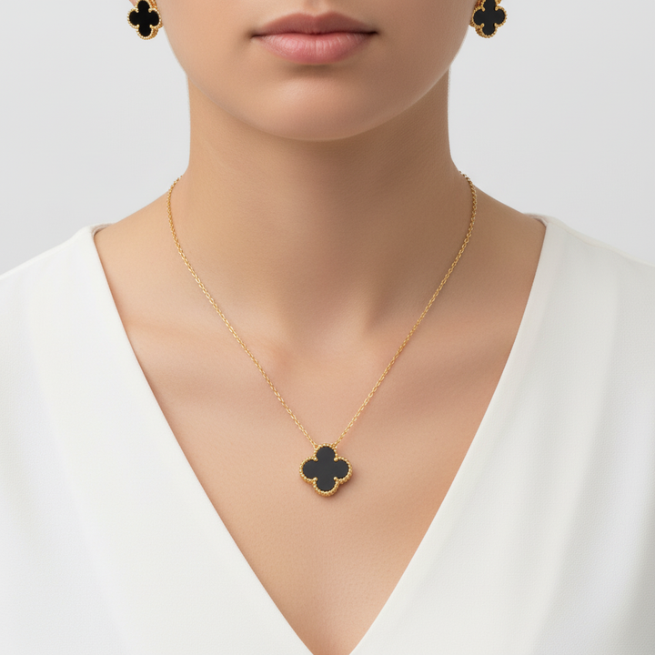 Halskette Und Ohrringe - LuckJewelry 